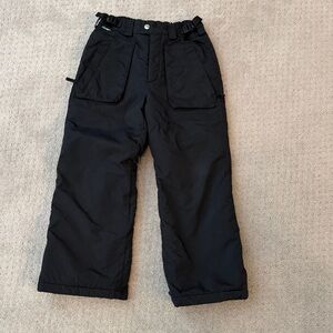 Columbia Kids Black Snow Pants